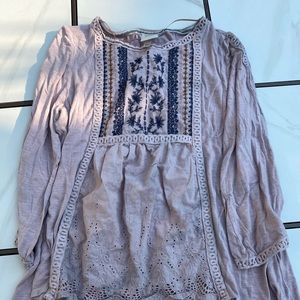 Knox Rose peasant top